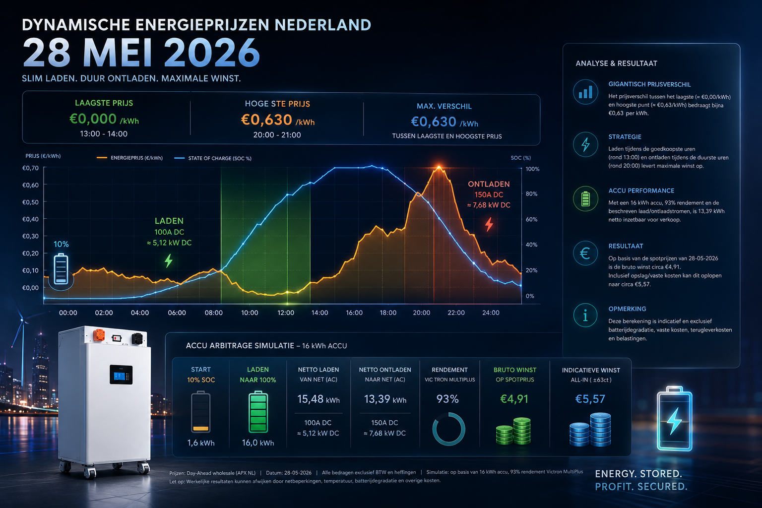 Dynamische prijs curve