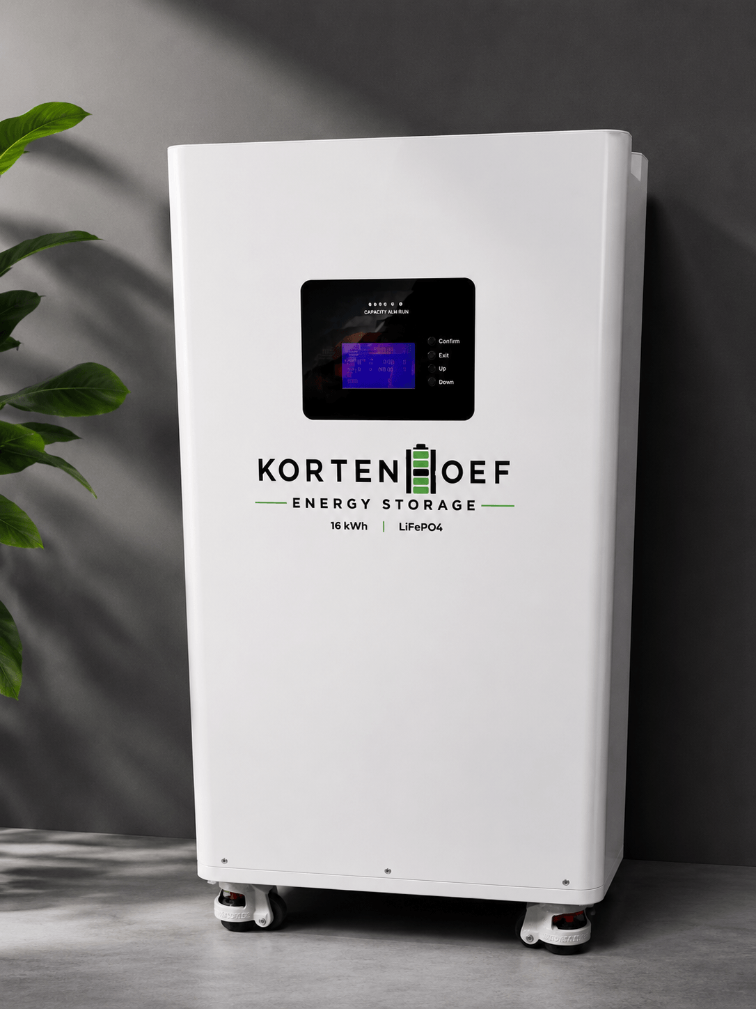 16 kWh LiFePO4 thuisaccu incl. kabels